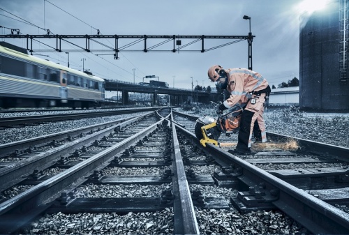 Бензорез Husqvarna K1270 Rail 16" + RA10 (для ж/д рельс)