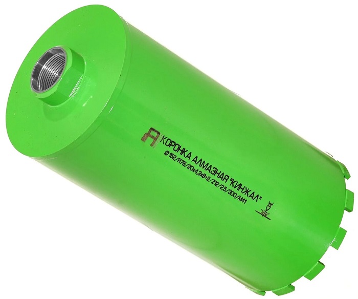 Алмазная коронка Alaton Кинжал D 152 L 300