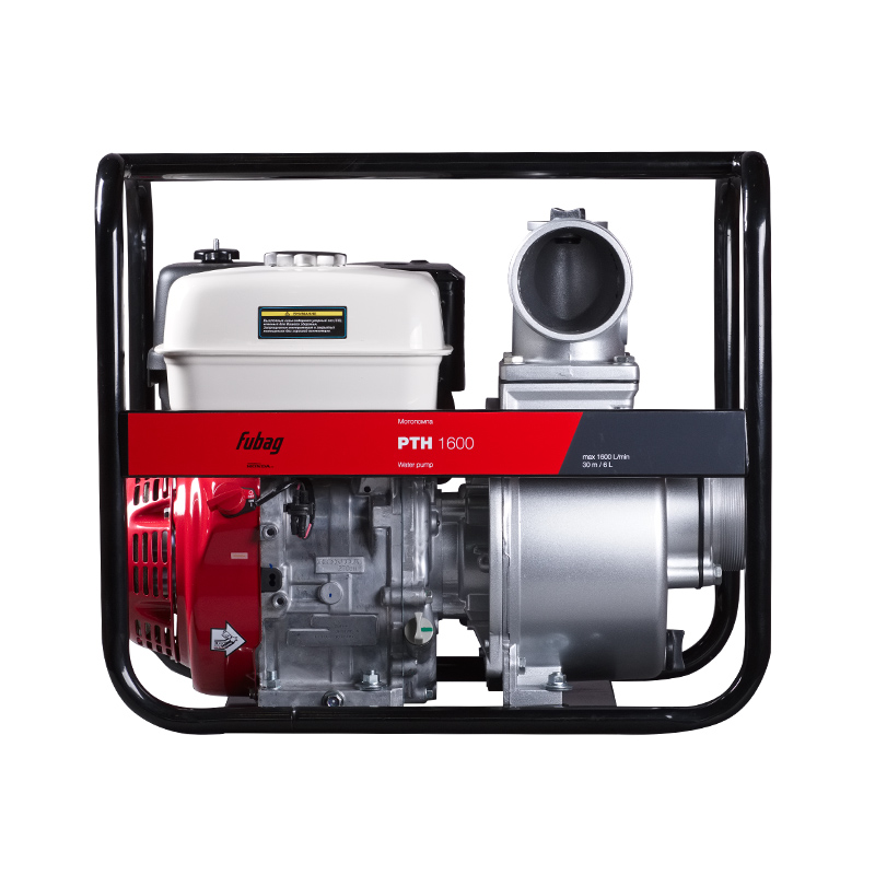 Бензиновая мотопомпа Fubag PTH 1600