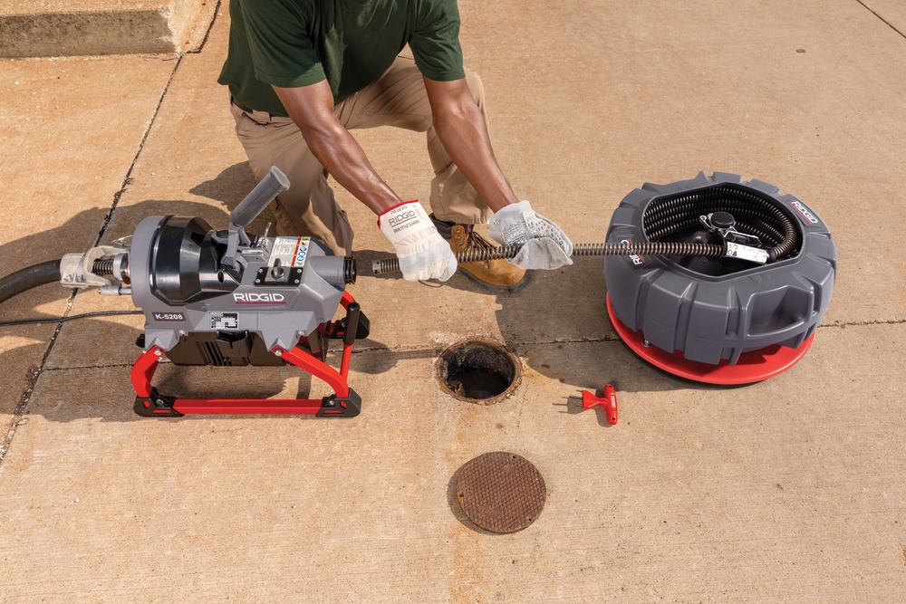 Прочистная машина Ridgid K-5208 c C-10