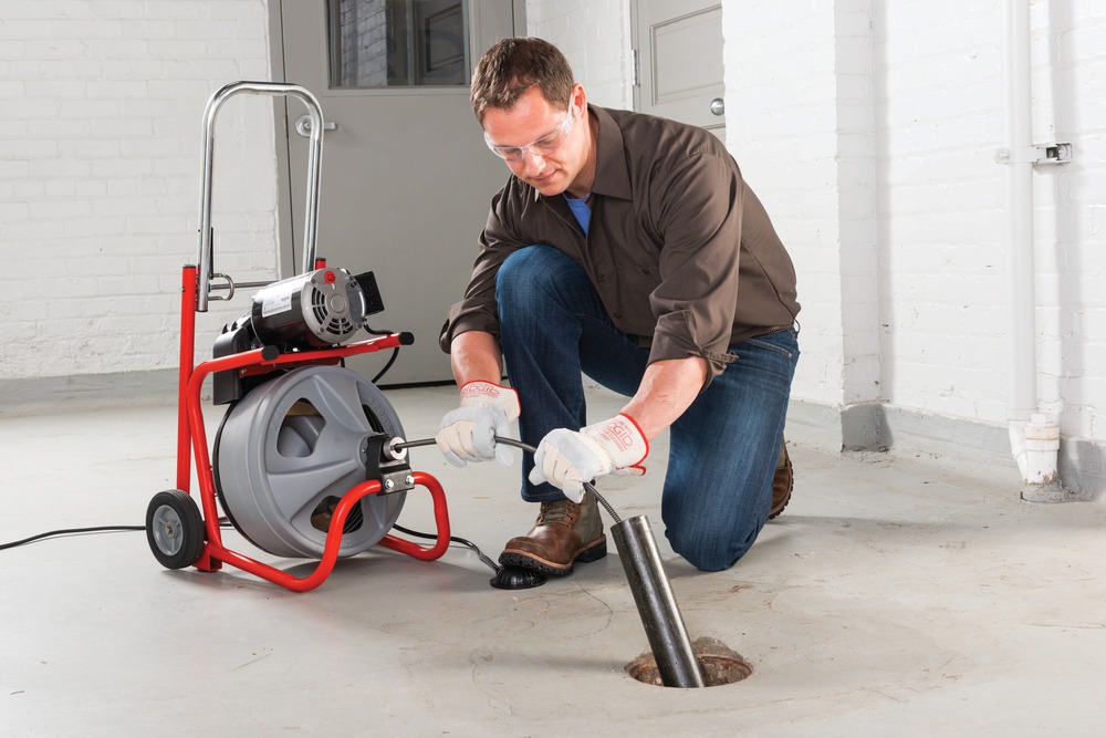 Прочистная машина Ridgid K-750 с C-75