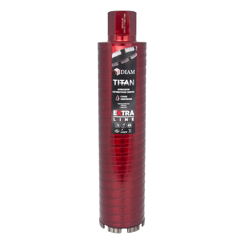 Алмазная коронка DIAM ExtraLine Titan 82/300 мм (сухое сверление)