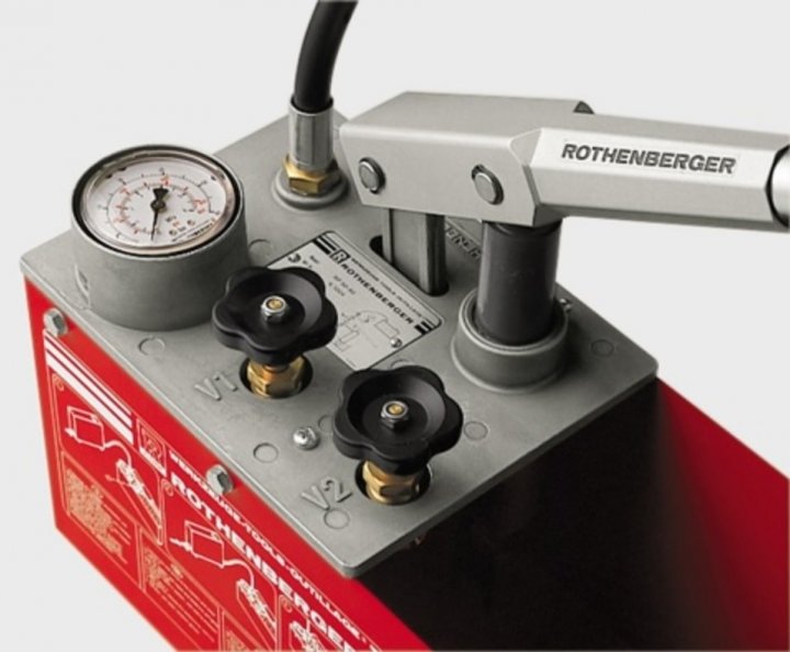 Опрессовочный насос Rothenberger RP 50-S