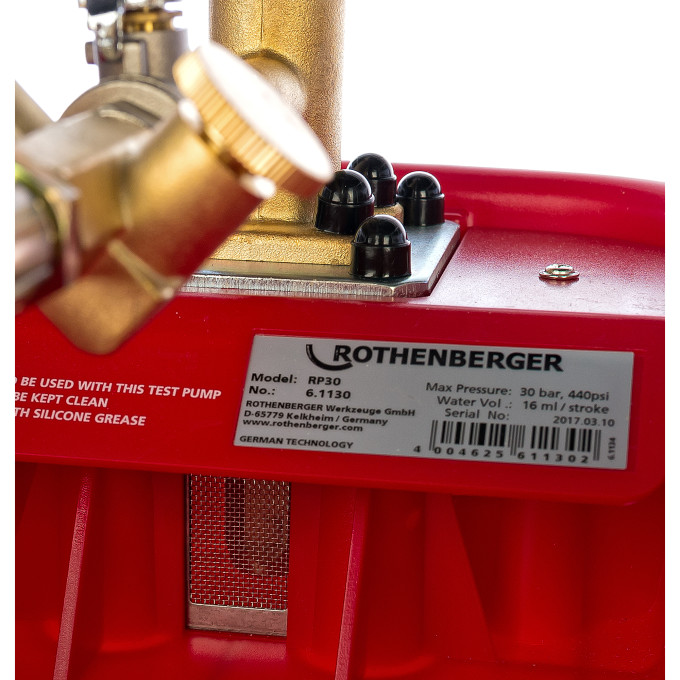 Опрессовочный насос Rothenberger RP 30