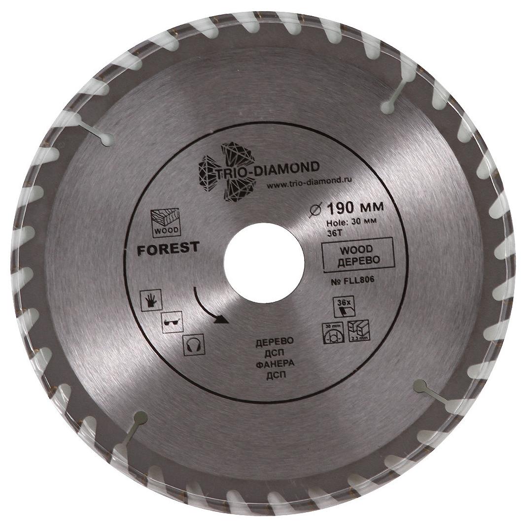 Пильный диск Trio Diamond Forest Long Life 190 мм (36T)