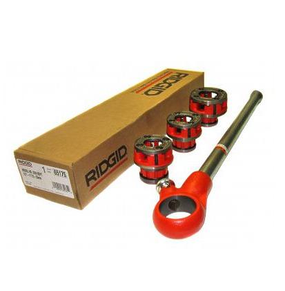 Ручной резьбонарезной клупп Ridgid 00-R BSPT ½-1", артикул 