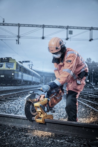Бензорез Husqvarna K1270 Rail 16" + RA10 (для ж/д рельс)