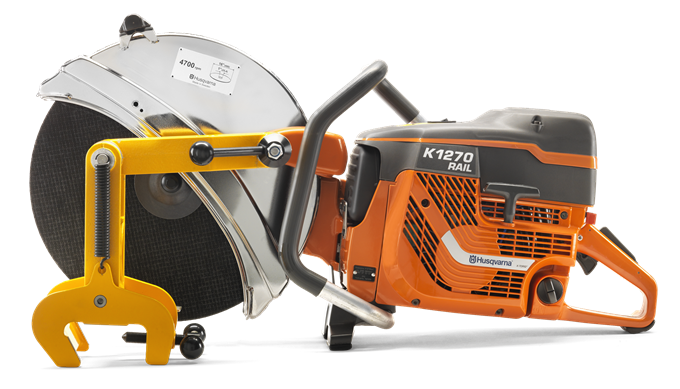Бензорез Husqvarna K1270 Rail 16" + RA10 (для ж/д рельс)