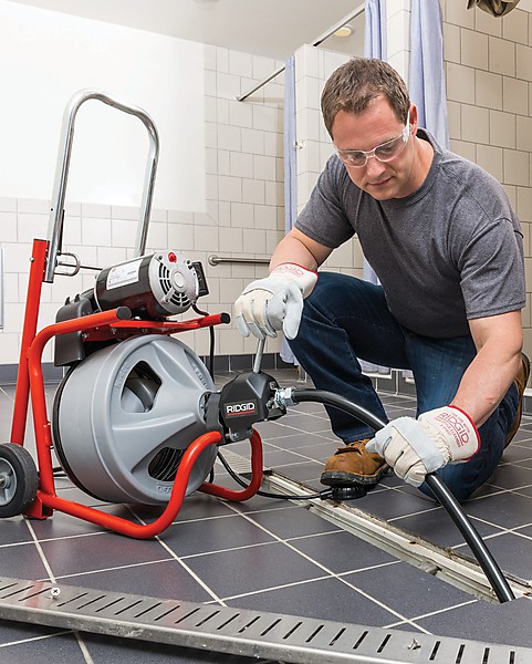 Прочистная машина Ridgid K-400 с C-45 IW