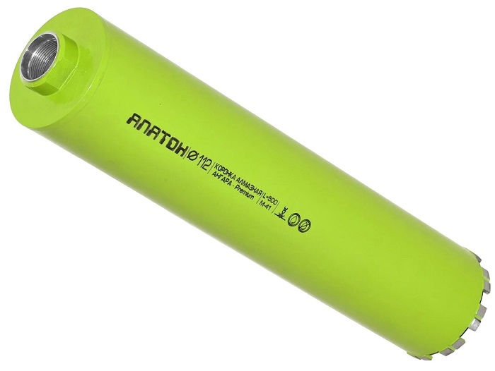 Алмазная коронка Alaton Ангара-Premium D 112 L 500