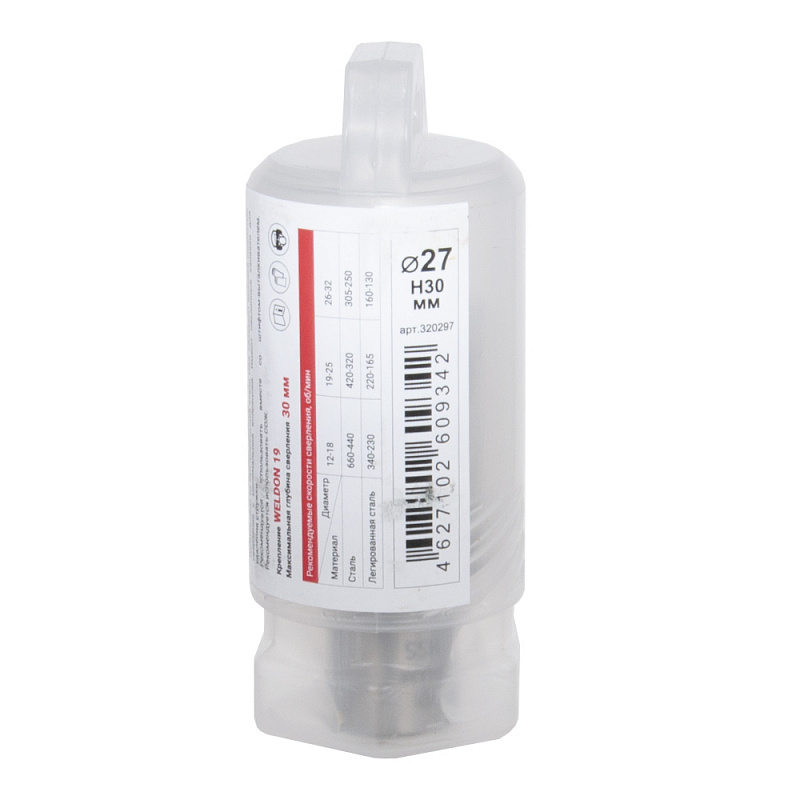 Корончатое сверло DIAM HSS ExtraLine D27 L30