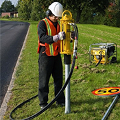 Применение гидравлического оборудования для забивки столбов