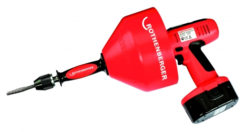 Устройство для прочистки канализации Rothenberger Rospi R36 Plus (с аккумулятором)