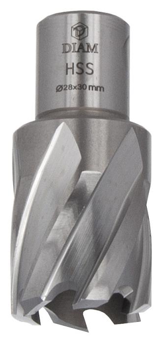 Корончатое сверло DIAM HSS ExtraLine D28 L30