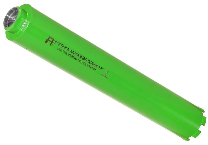 Алмазная коронка Alaton Кинжал D 82 L 500