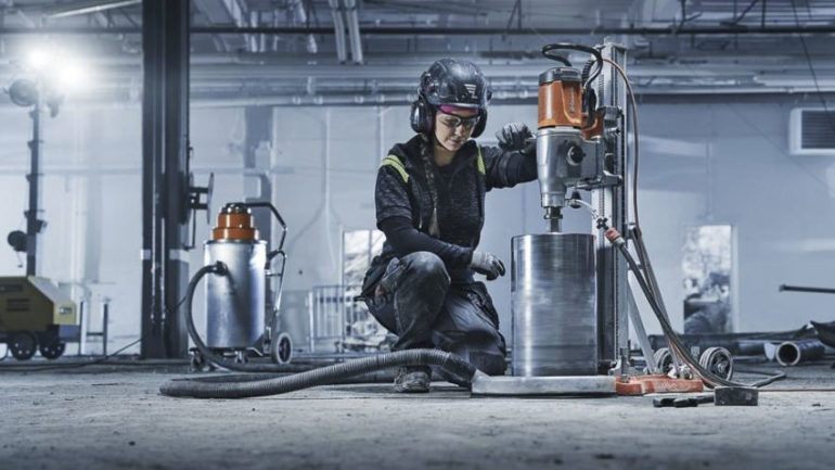 Установка алмазного бурения Husqvarna DM 400, артикул 9679103-01