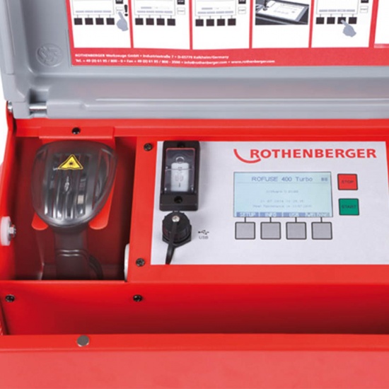 Аппарат для электромуфтовой сварки Rothenberger Roweld Rofuse 400 Turbo