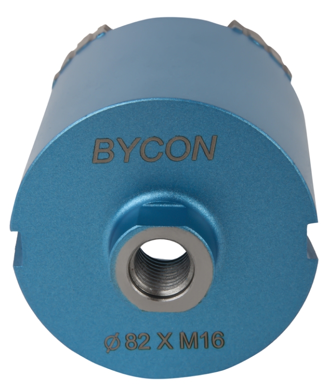 Алмазная коронка BYCON для подрозетников d 82