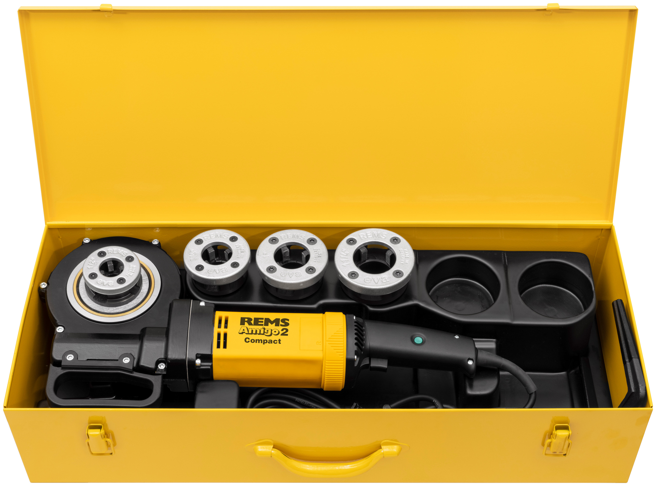 Резьбонарезной клупп Rems Аmigo 2 Compact (R½-¾-1-1¼''), артикул 