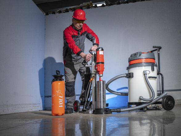 Комплект для алмазного сверления VOLL INDUSTRIAL V-Kit 160, артикул 