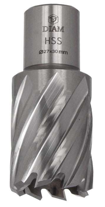 Корончатое сверло DIAM HSS ExtraLine D27 L30