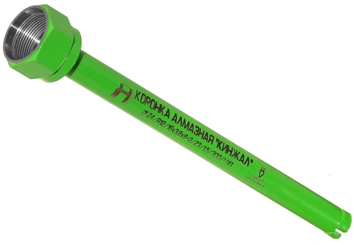 Алмазная коронка Alaton Кинжал D 24 L 300