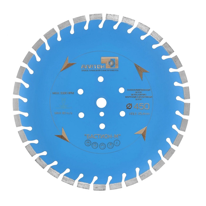 Алмазный диск Alaton Бастион-М 450 мм