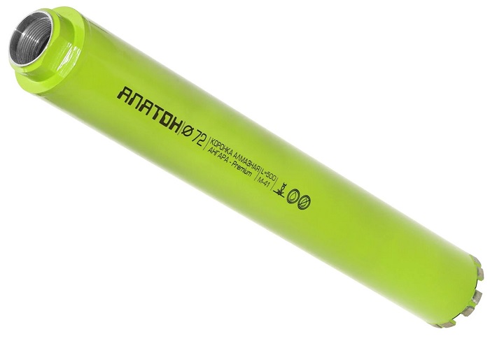 Алмазная коронка Alaton Ангара-Premium D 72 L 500