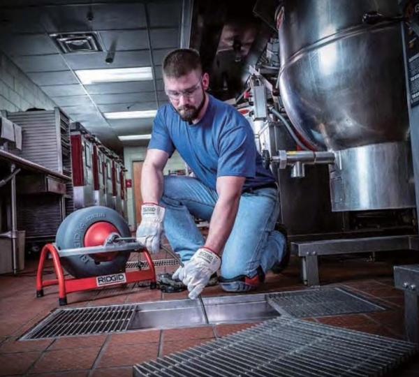 Прочистная машина Ridgid K-3800 с C-45