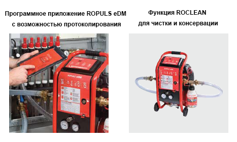 Компрессор для промывки Rothenberger Ropuls eDM