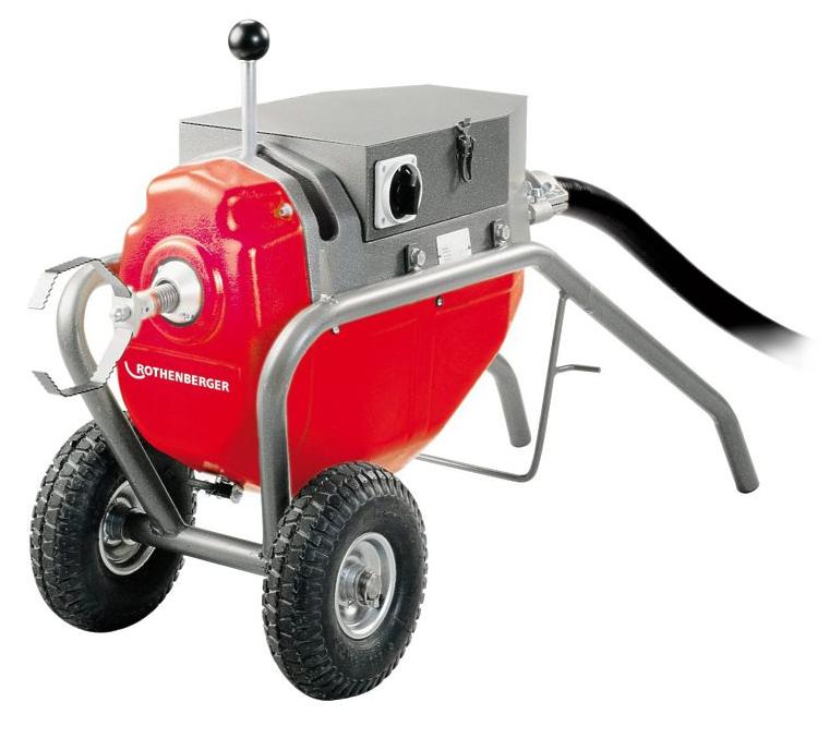 Прочистная машина Rothenberger R80 (с набором спиралей)