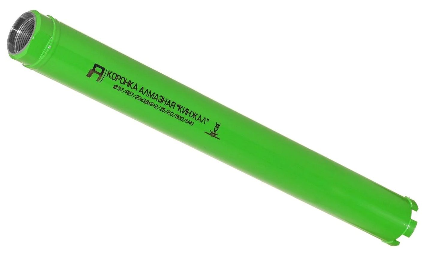 Алмазная коронка Alaton Кинжал D 57 L 500