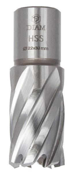 Корончатое сверло DIAM HSS ExtraLine D22 L30