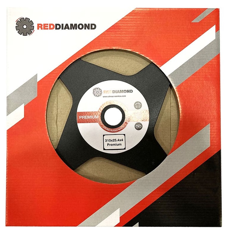Фреза кровельная RedDiamond 310×25,4×4 Premium