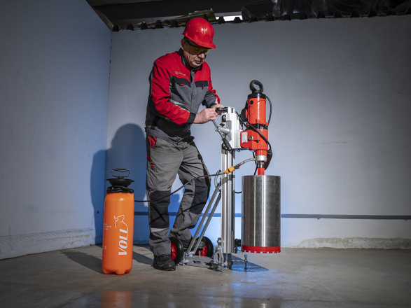 Комплект для алмазного сверления VOLL INDUSTRIAL V-Kit 400, артикул 
