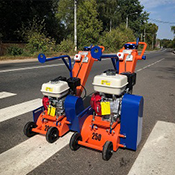 Демаркировочные машины для удаления дорожной разметки