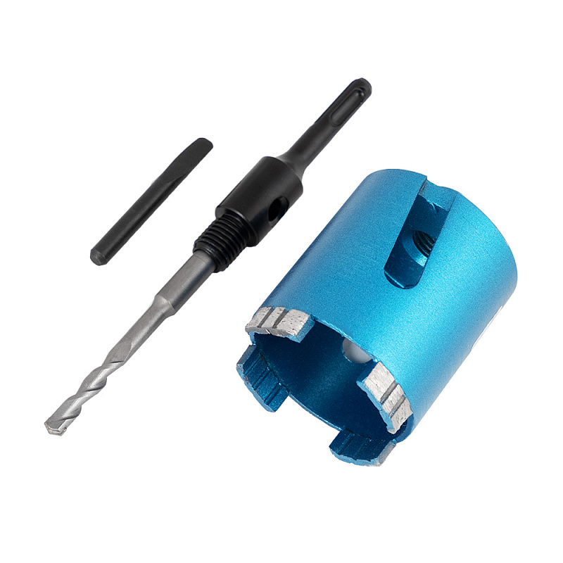 Алмазное сегментное сверло DIAM STD М16-SDS+ 68 мм