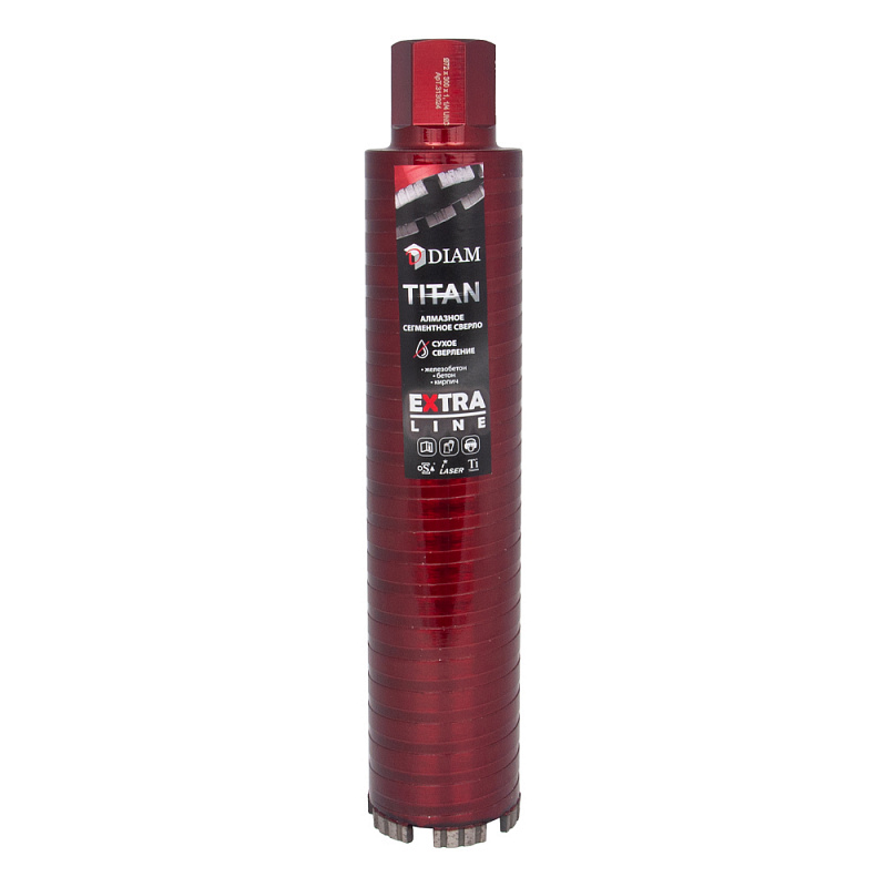 Алмазная коронка DIAM ExtraLine Titan 72/300 мм (сухое сверление)