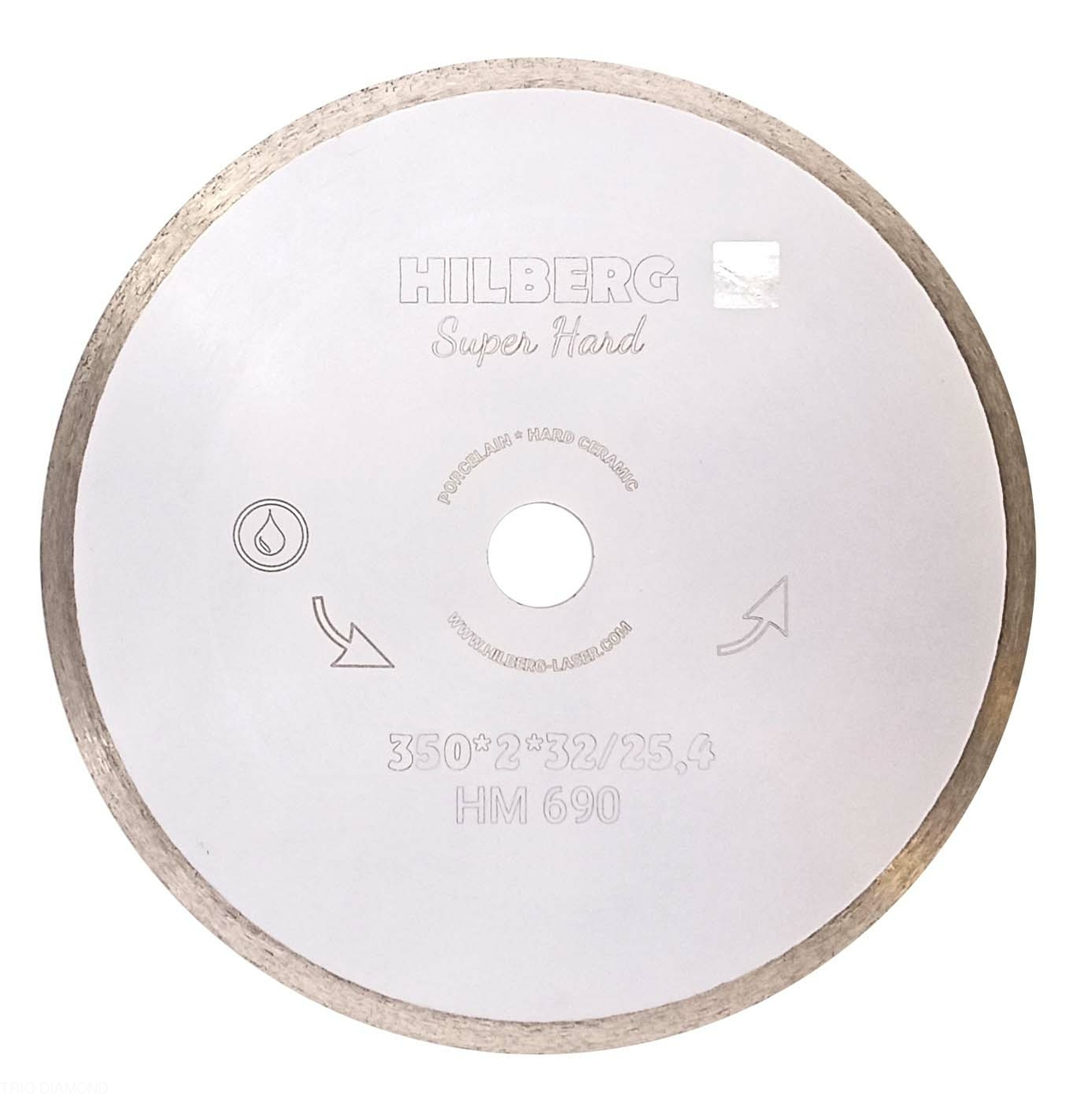 Алмазный диск Hilberg Super Hard 350 мм