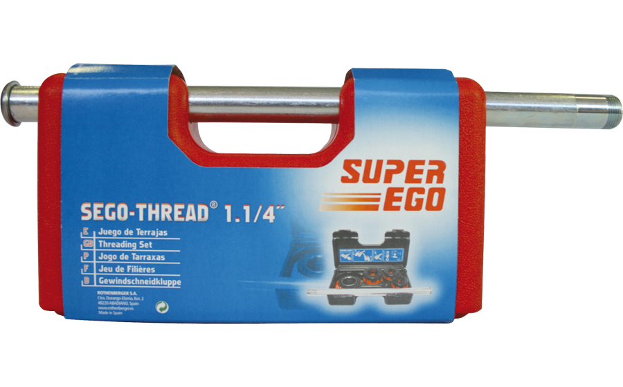 Резьбонарезной набор Super-Ego Promo (с головками 1/2" – 1 1/4"), артикул 