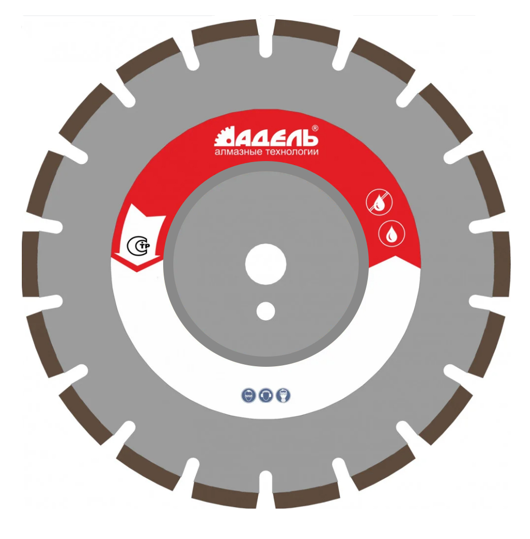 Алмазный диск Адель ЖБ 80 350 мм (24)