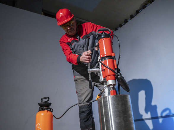 Комплект для алмазного сверления VOLL INDUSTRIAL V-Kit 400, артикул 