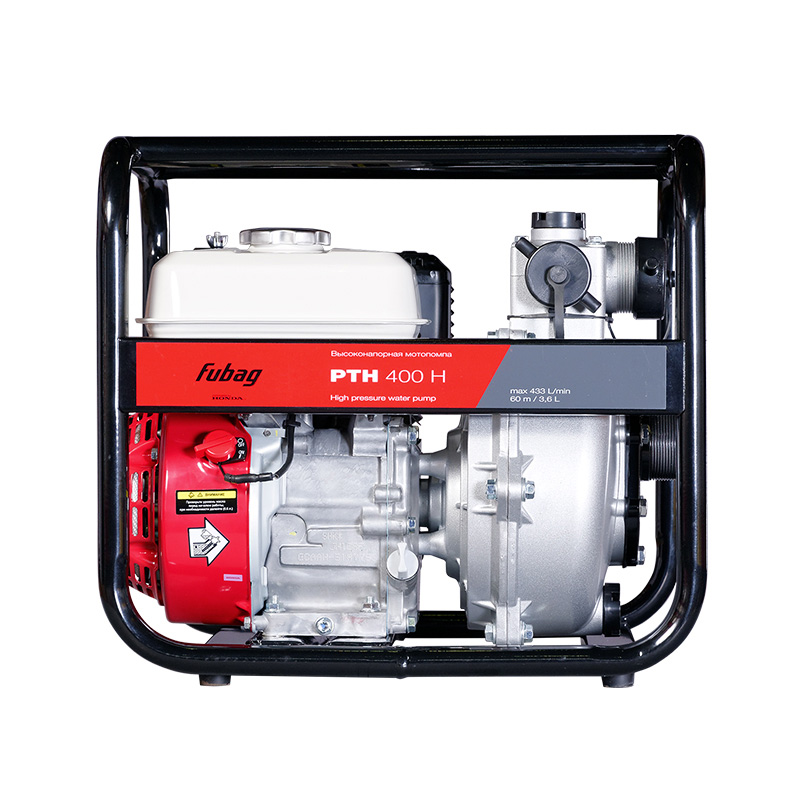 Бензиновая мотопомпа Fubag PTH 400 H