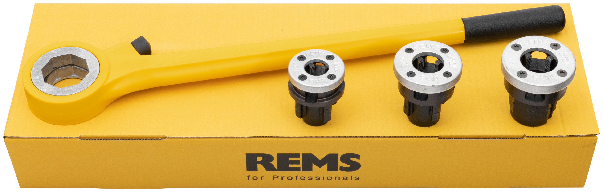 Резьбонарезной клупп Rems Eva Set R ½-¾-1'', артикул 