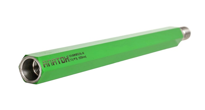 Удлинители алмазных коронок алюминиевые Alaton 1.1/4" 300 / 500 мм