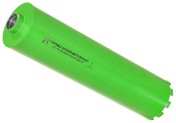 Алмазная коронка Alaton Кинжал D 127 L 500