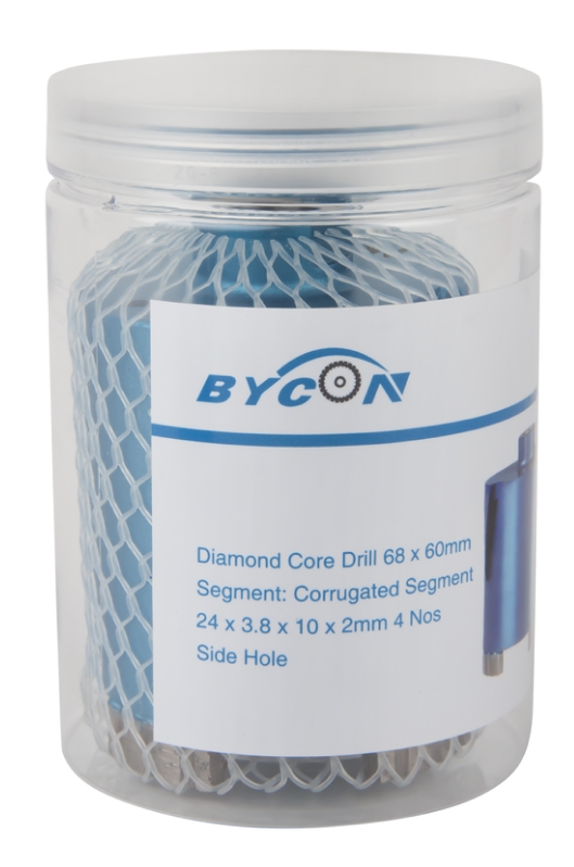 Алмазная коронка BYCON для подрозетников d 68