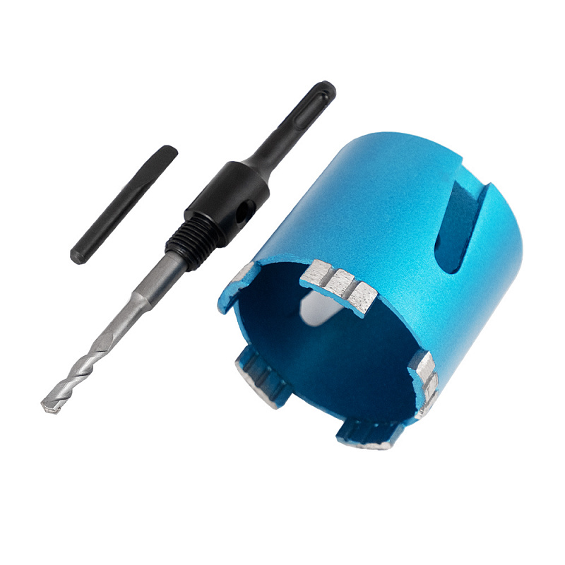 Алмазное сегментное сверло DIAM STD М16-SDS+ 82 мм
