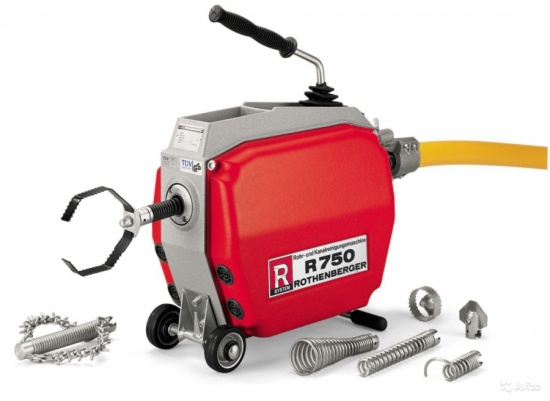 Прочистная машина Rothenberger R750