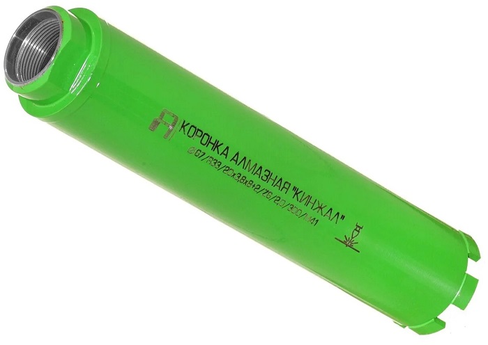 Алмазная коронка Alaton Кинжал D 67 L 300